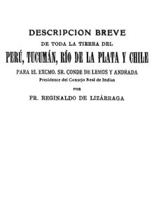 reginaldo de lizarraga