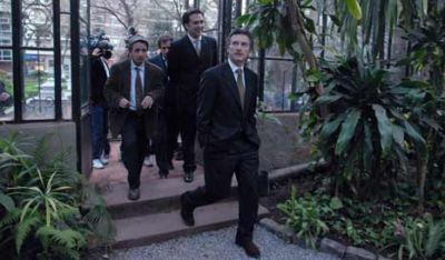 Macri en el Botánico