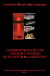 categorización anfibios y reptiles argentina