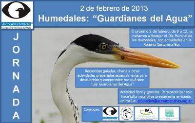 Humedales "Guardianes del Agua" en Costanera Sur