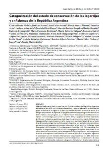 lagartijas y anfisbaenas