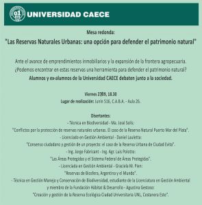 Charla Reservas urbanas