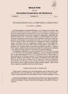 Fitogeografia de Cabrera