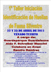 identificacion de huellas de fauna silvestre